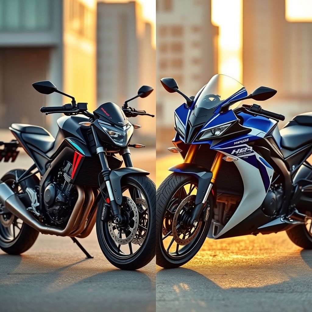 เปรียบเทียบสไตล์ CB650R 2026 กับ CBR650R